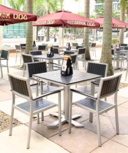 Outdoor Metal Restaurant Furniture