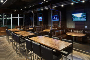 Restaurant Butcher Block tables
