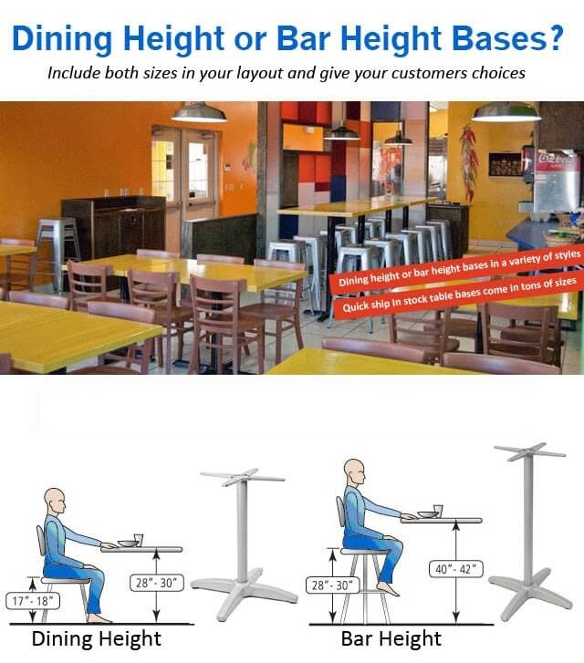bar stool height