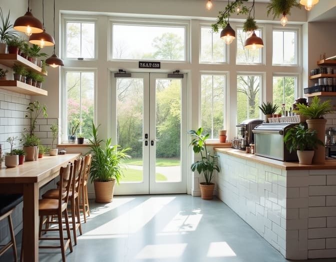 Farm-to-Table Ice Cream Shop Design Idea