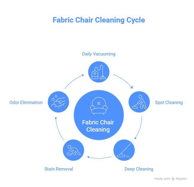 How to Clean Fabric Dining Chairs or Upholstered Chairs