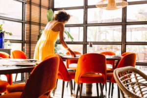 How to clean Vinyl Furniture in a Restaurant