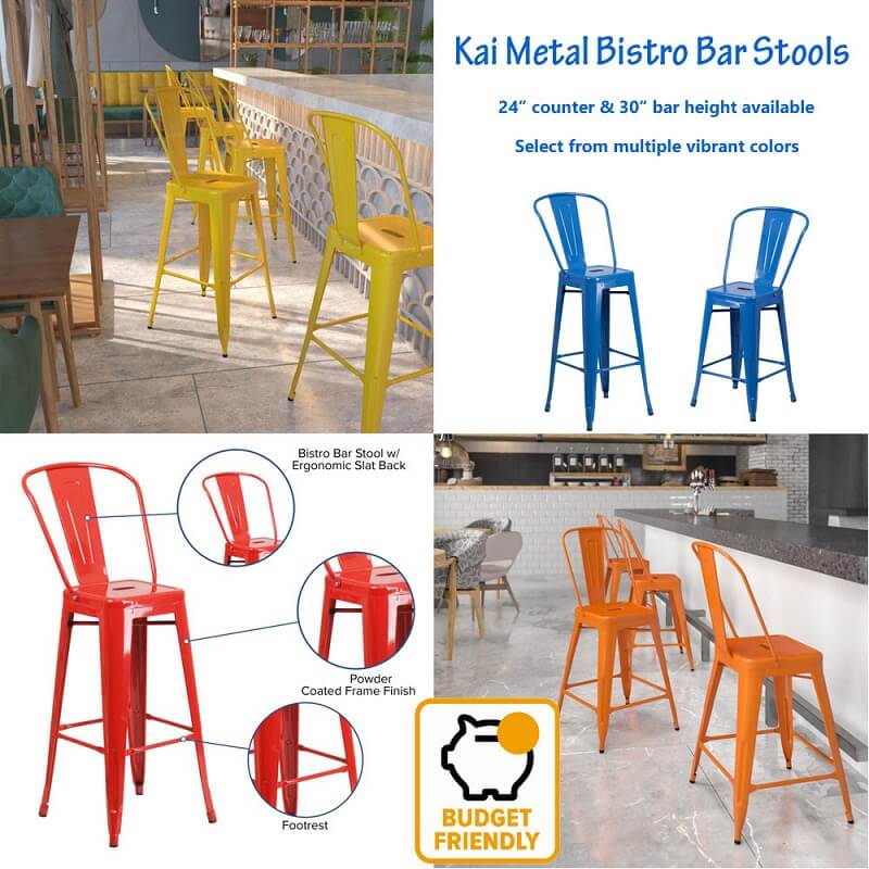 bar stools with back