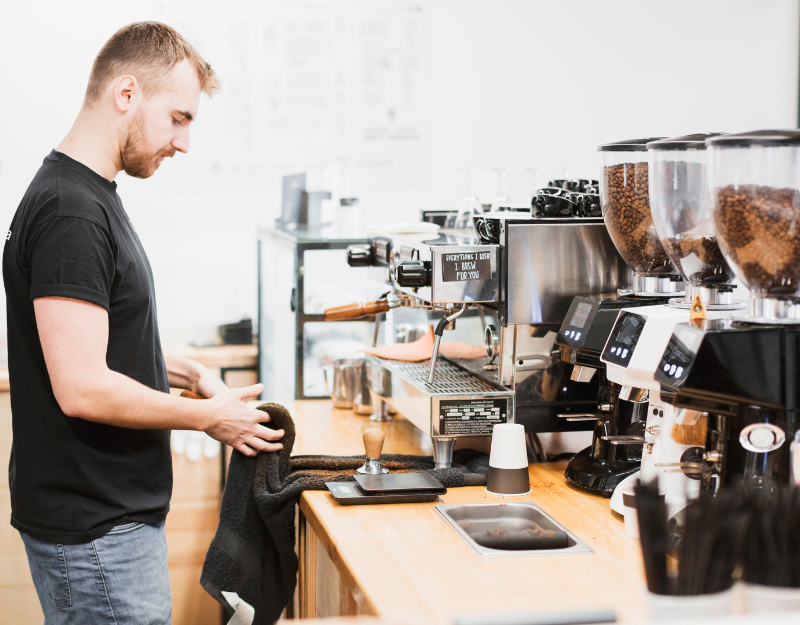 Pick the Equipment for the Coffee Shop