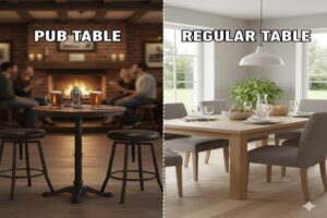 Pub Tables vs Regular Tables