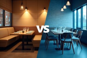 Restaurant Booth Vs Table