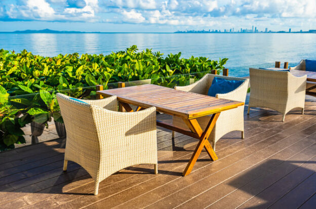 Restaurant patio furniture options for 2025