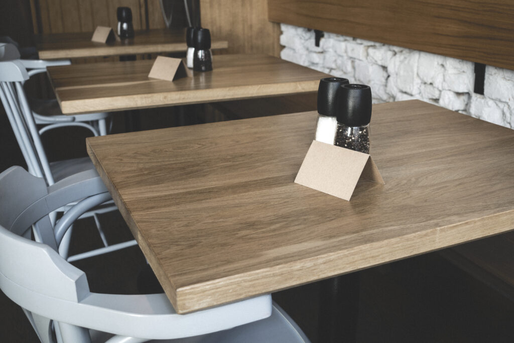 Solid oak table