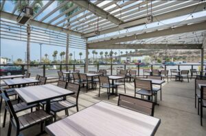 install pic of T75 outdoor table