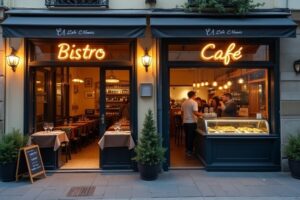 bistro vs café
