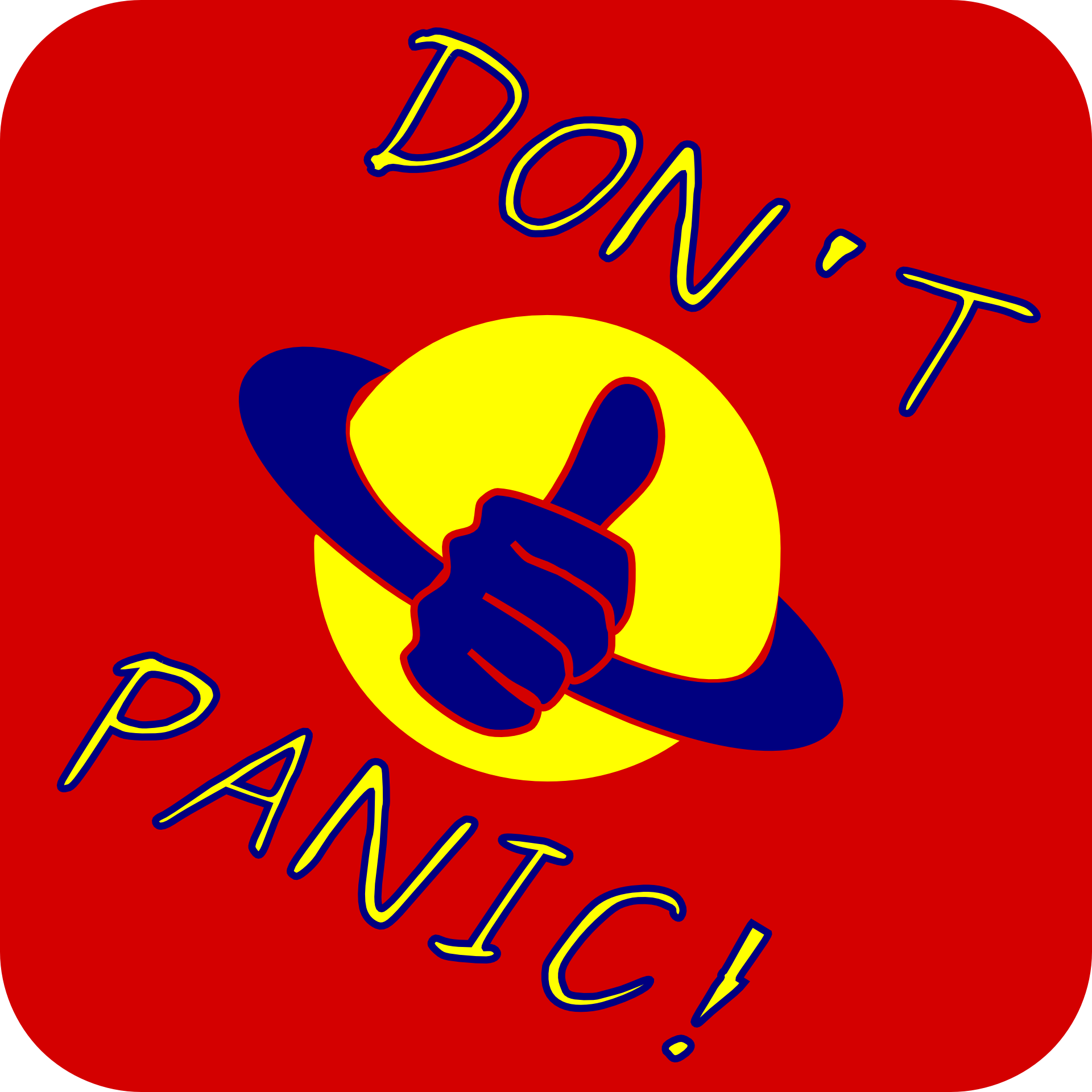 do not panic in busy restaurants
