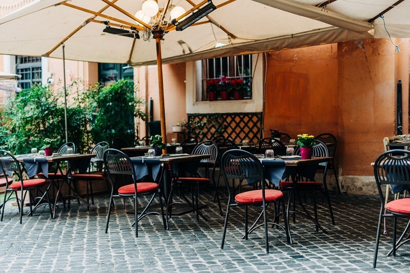 metal outdoor chairs