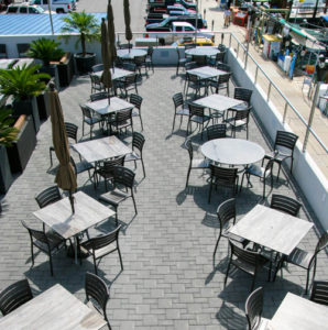 outdoor restaurant furniture material