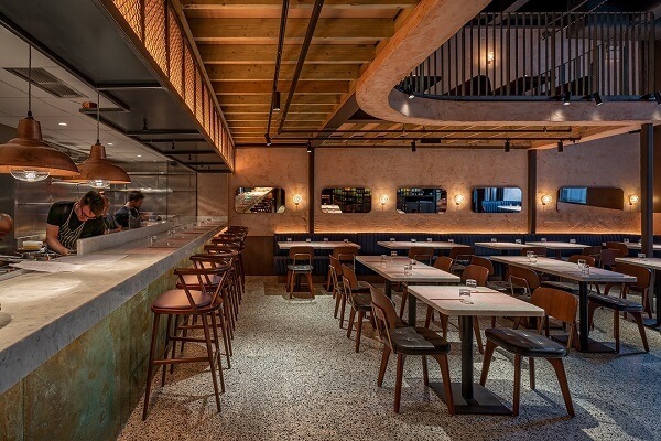 wooden restaurant table tops