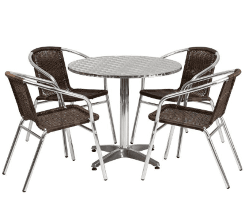 24 inch round patio table discount