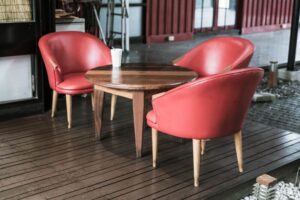 Vinyl Restaurant Chairs