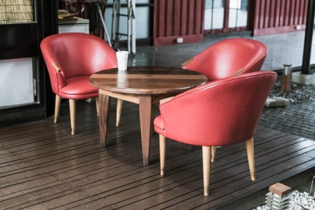 Vinyl Restaurant Chairs