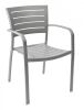 AL-5000A outdoor Arm Chair - Warm Gray