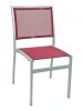 AL-5624 Outdoor Side Chair - Silver Frame