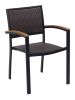 AL-5625 Black Frame  - Arm Chair