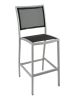 BAL-5624 Outdoor Barstool - Silver Black (without Arms)