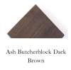 Ash Butcherblock Dark Brown
