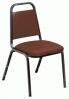 9100 Stack Chair - Burgundy
