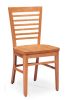 Melrose Wood Frame Chair - 6 Horizontal Slat Back