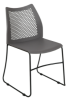 Hercules RUT-498A Stack Chair - Gray
