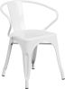 Bistro Arm Chair - White