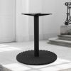 R5B600-26 Designer Table Base - Black Wrinkle