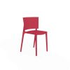 Africa Resin Outdoor Side Chair - Red