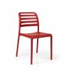 Costa Resin Side Chair - Rosso