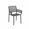 Doga Resin Outdoor Arm Chair - Antracite