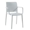 Fabian Outdoor Arm Chair - White