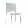 Fabian Outdoor Side Chair - White
