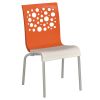 Tempo Chair - Orange/White