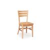 Melrose Wood Frame Chair - 3 Horizontal Slat Back