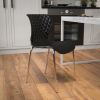 Lowell Plastic Stackable Chair - Black