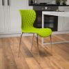 Lowell Plastic Stackable Chair - Citrus Green