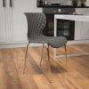Lowell Plastic Stackable Chair - Gray