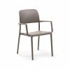 Riva Resin Outdoor Arm Chair - Tortora
