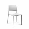 Riva Resin Outdoor Side Chair - Bianco