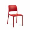 Riva Resin Outdoor Side Chair - Rosso
