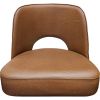 SL9136 Cutout Back Barstool - Buckskin Seat & Back