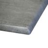 Molded Melamine Outdoor Tabletop - Granite - Corner View of Square Top