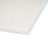 Molded Melamine Outdoor Tabletop - White - Corner View of Square Top