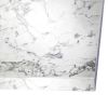 Vanguard Outdoor Table Tops - White Marble - Corner View