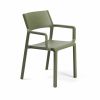 Trill Resin Outdoor Arm Chair - Green