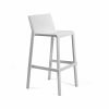 Trill Resin Outdoor Barstool - Bianco